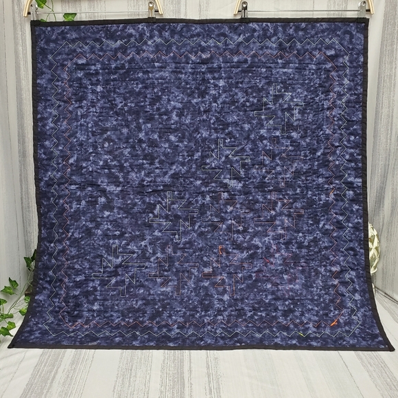 Quilt Rainbow Pinwheel Square - Picture 7 of 11